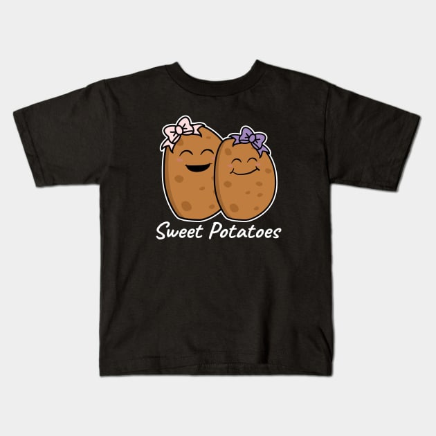 Sweet Potatoes Kids T-Shirt by LunaMay